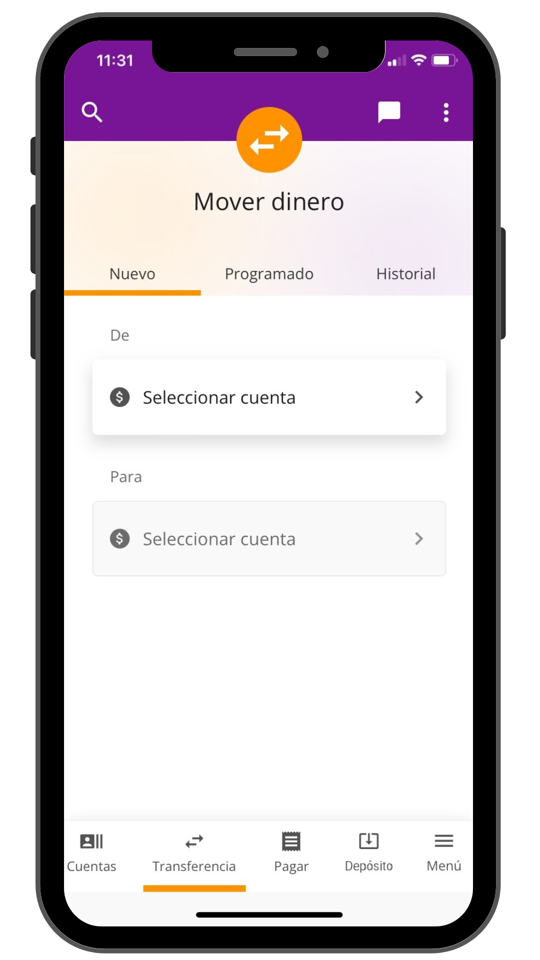 Sneak peek of Spanish version of upgraded mobile app
