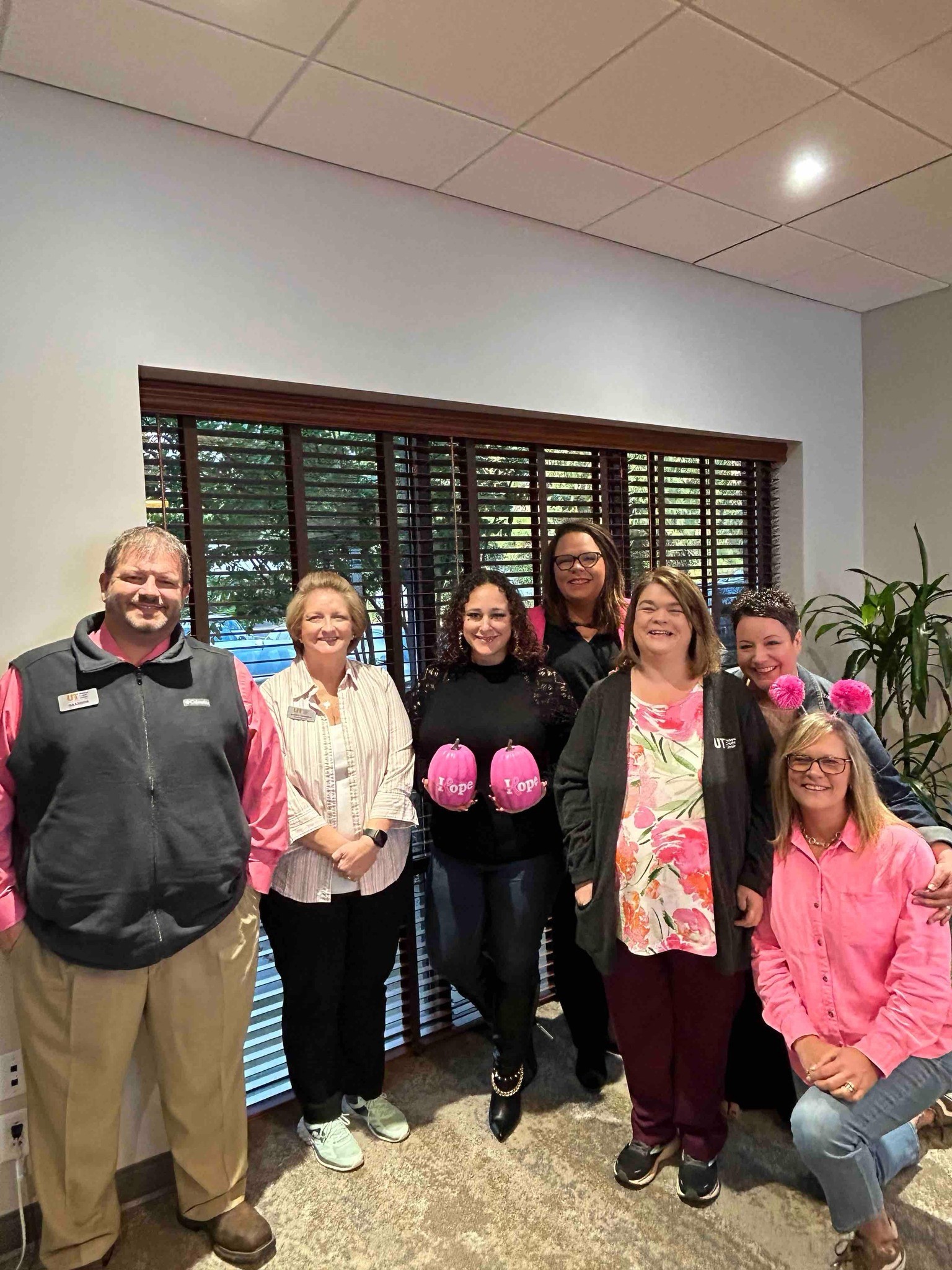 Branch Managers October Pink Out